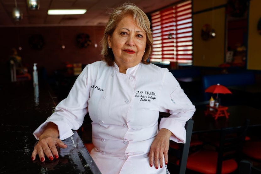 Pilar Aguilar, a vendor at the Garibaldi Bazaar,  poses for a photo, on Wednesday, Dec. 18,...