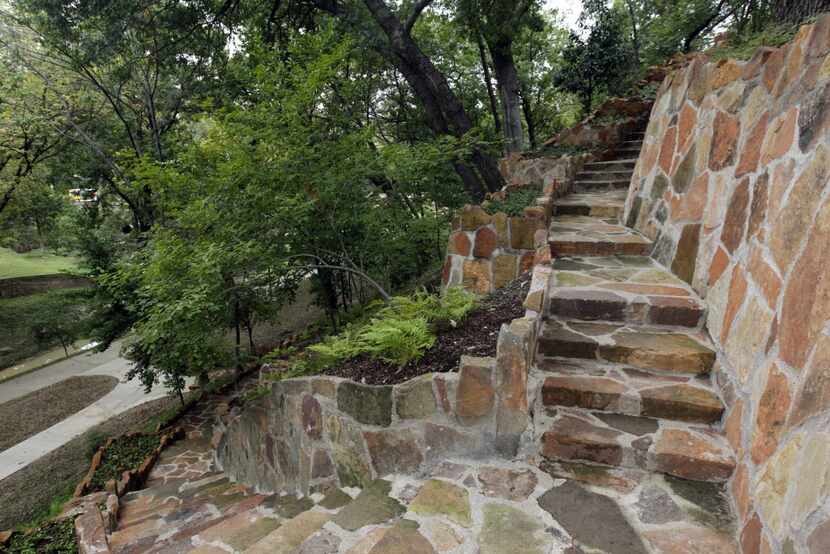 The City of Dallas Park and Recreation Department spent $2.1 million to restore stonework...