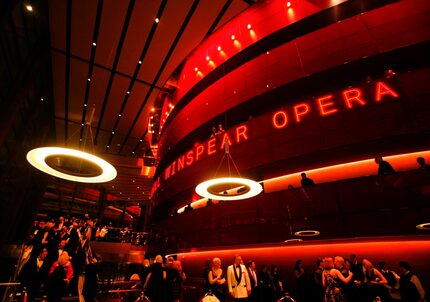 The Margot and Bill Winspear Opera House during AT&T Performing Arts Center's black-tie gala...