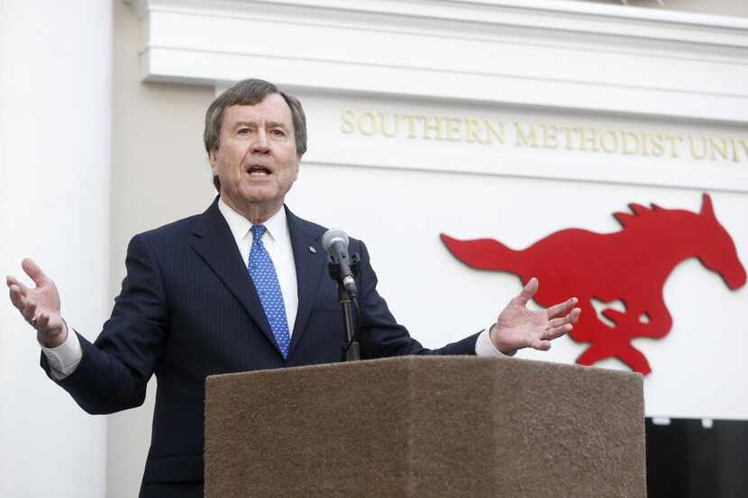 SMU President R. Gerald Turner is being honored for his  achievements at SMU and his civic...