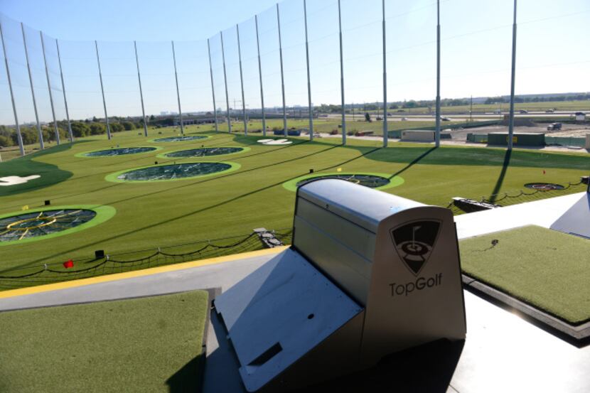 The Colony's Top Golf is set to open in November and will add to the retail near the...