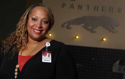 Tia Simmons, the new principal at Duncanville High School, said the campus at Spring High...