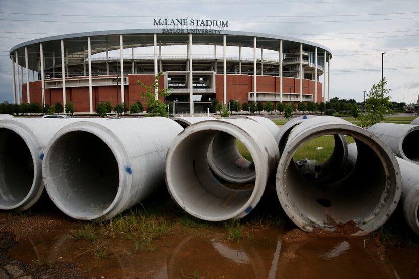 McLane Stadium on the campus of Baylor University. 