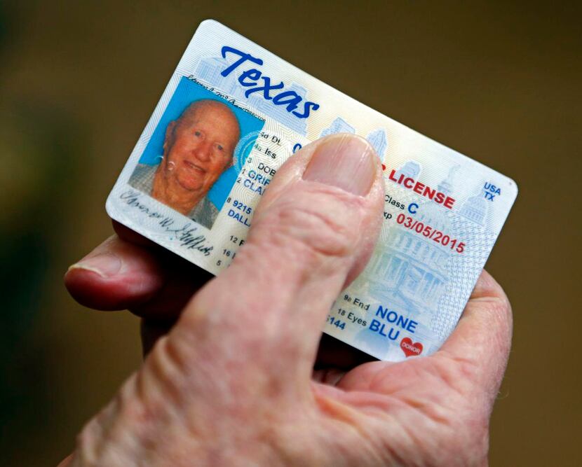 The Texas Department of Public Safety asks applicants for an ID or driver's license to...