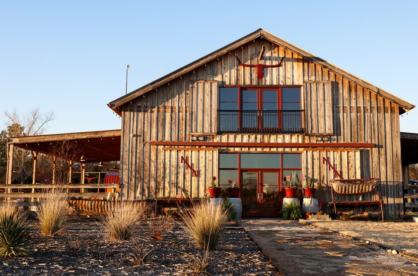 The exterior at Triple N Ranch Winery 