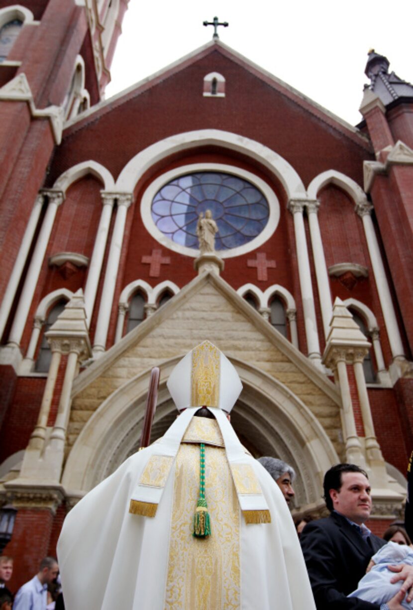 9) CATHEDRAL SHRINE OF THE VIRGIN OF GUADALUPE -- The stately High Victorian Gothic...