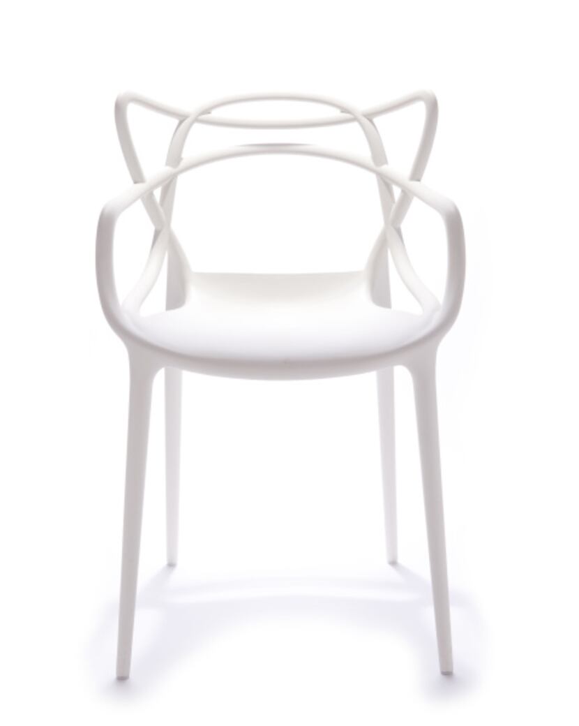 Masters Chair in polypropylene, by Philippe Starck for Kartell, $266, Nest, 214-373-4444,...