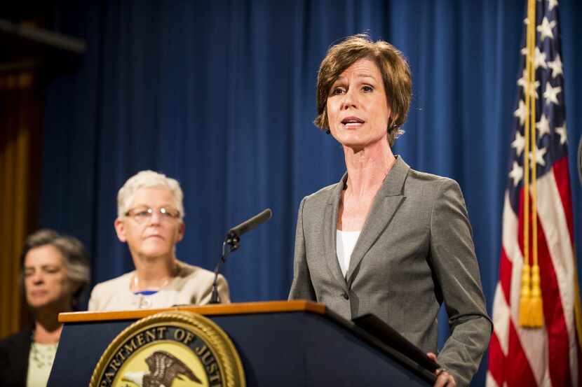 A file photo of Attorney General Sally Q. Yates. (Photo by Pete Marovich/Getty Images)