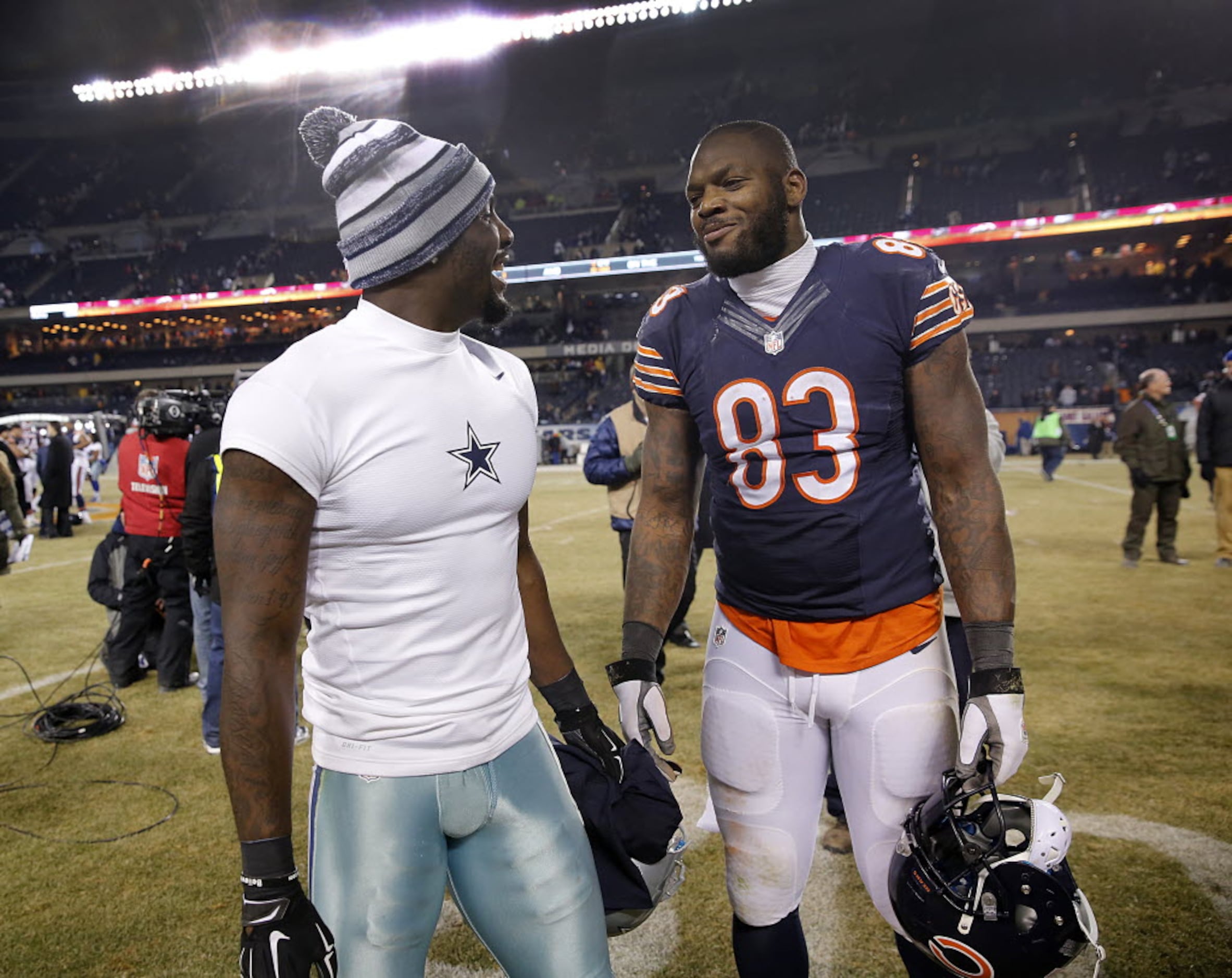 Martellus Bennett as a Cowboy