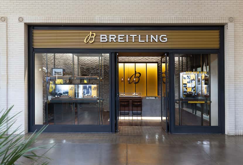 Swiss watch brand Breitling at NorthPark Center in Dallas.
(Justin Clemons Photography)