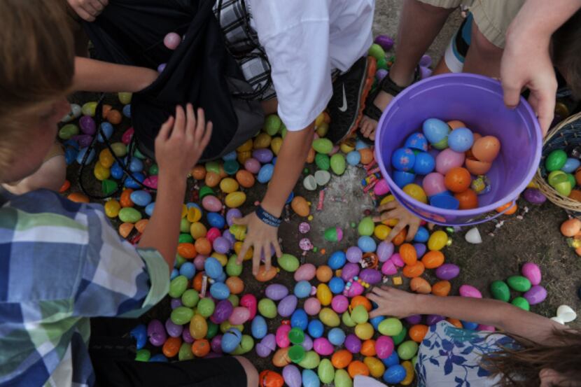 Mesquite has at least two Easter egg hunts this weekend.