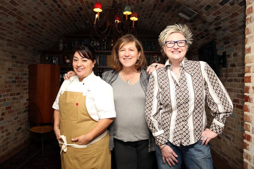 Cedars Social staff includes chef Anastacia Quinones (CQ) (left), owner Monica Greene (CQ)...