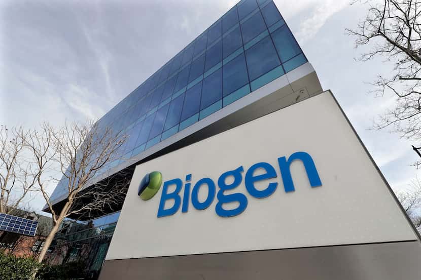 Biogen Inc.'s headquarters in Cambridge, Mass. 