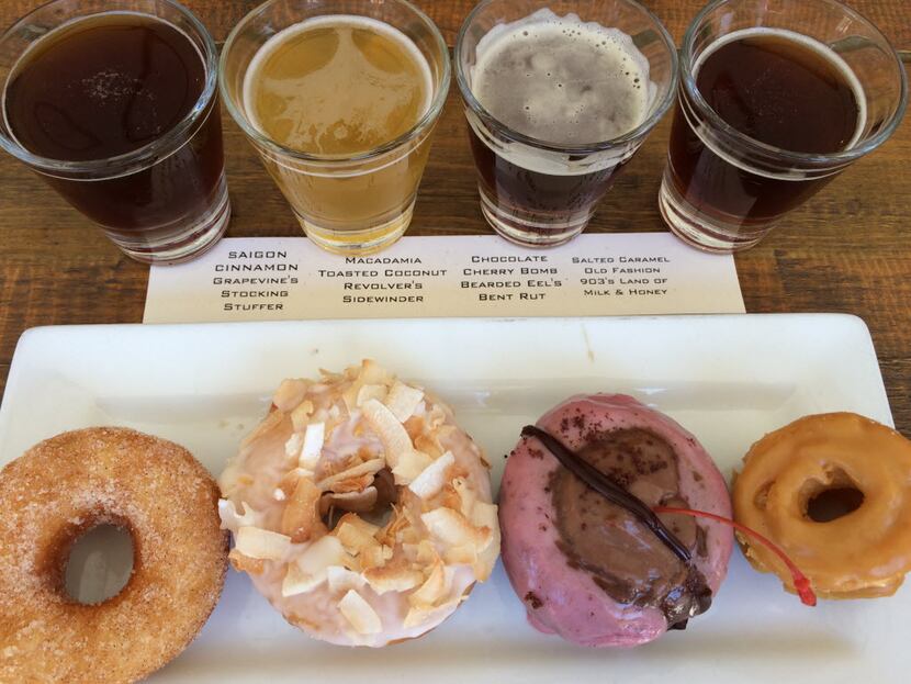 By doughnut and beer pairing, we mean, literally, fried dough is paired with beer. Could...