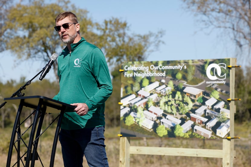 OurCalling CEO Wayne Walker speaks during a groundbreaking ceremony for OurCalling’s...