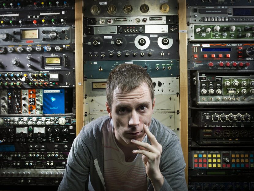 John Congleton at his Oak Cliff studio (Michael Mulvey/Special Contributor)