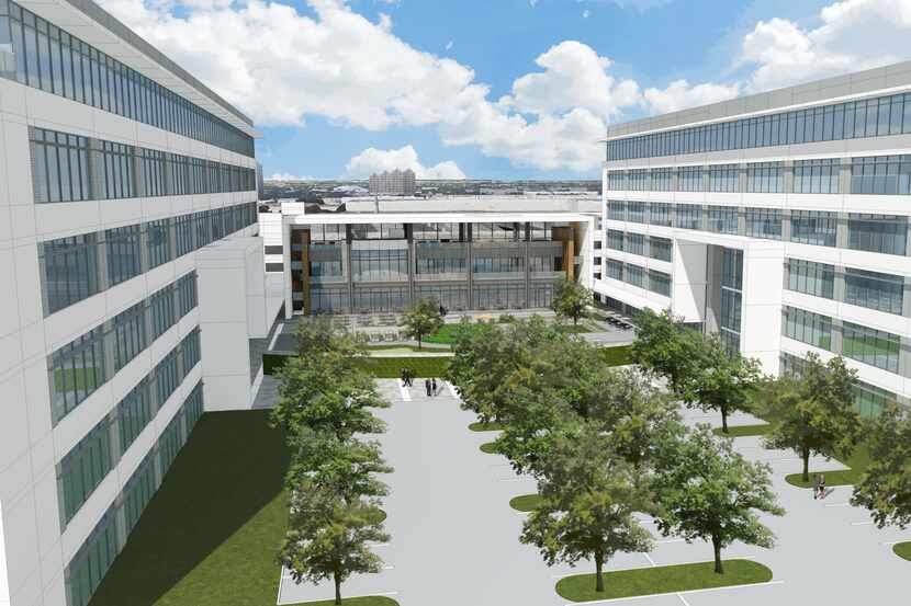 Common Desk is headed to the Fourteen5 office park on the Dallas North Tollway.