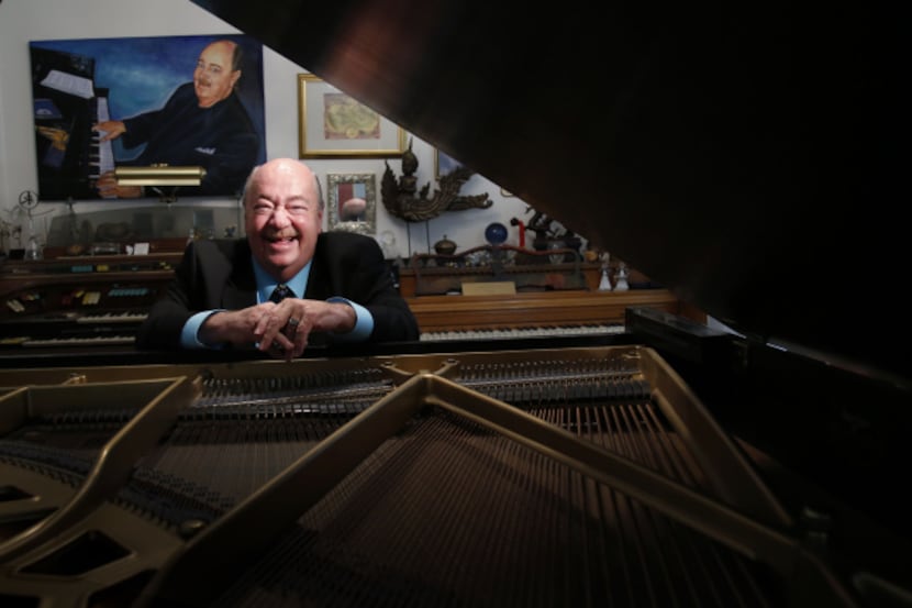 Quite a gig: Larry Petty was the first pianist hired in the area by Nordstrom, and he was...