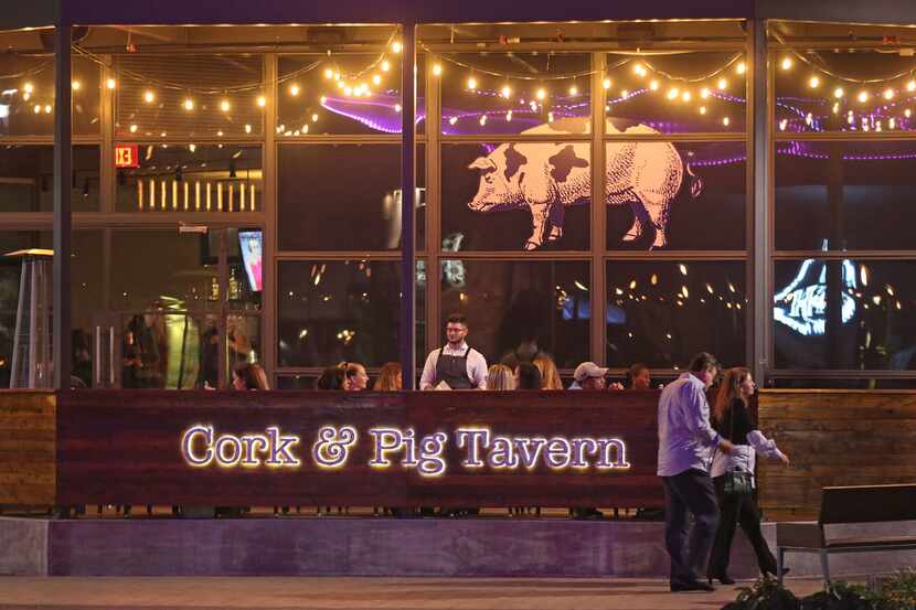 The Cork & Pig Tavern has one other North Texas location, in Las Colinas.
