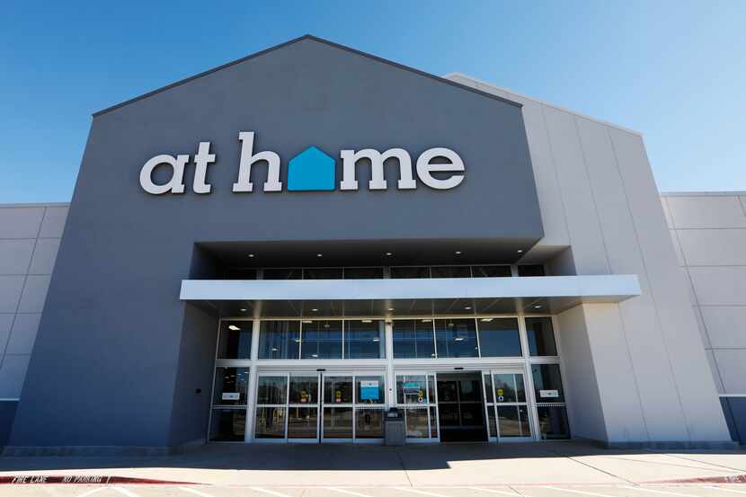 Exterior of an At Home store in Plano.