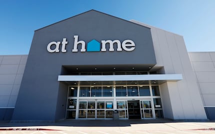 Exterior of At Home store.  