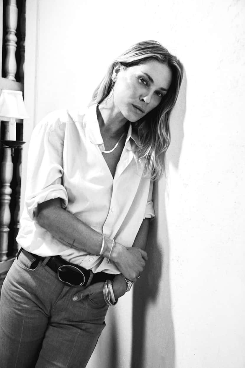Erin Wasson, photographed exclusively for The Dallas Morning News at the Rosewood Mansion on...