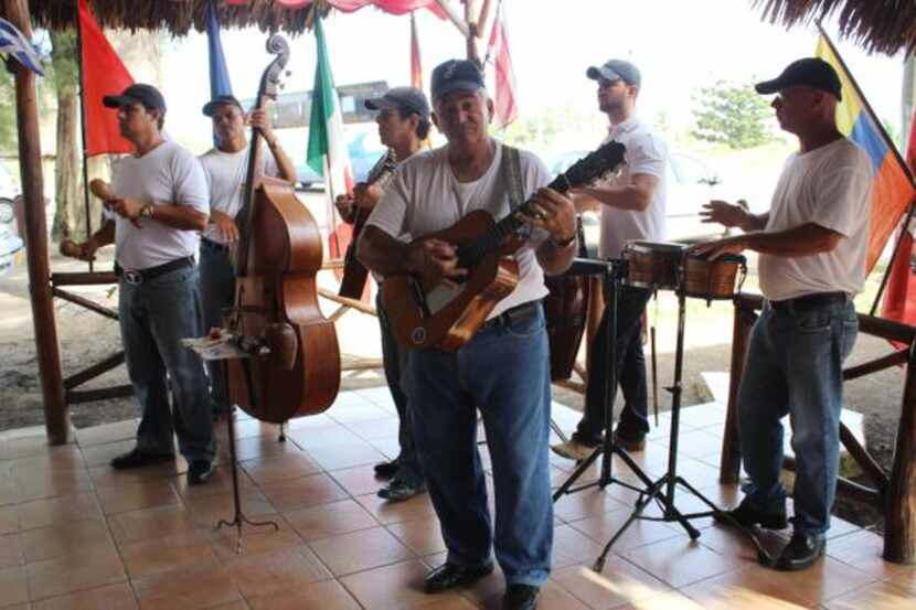 
Everywhere we went, we were greeted with a band and a “welcome drink,” usually a mojito or...