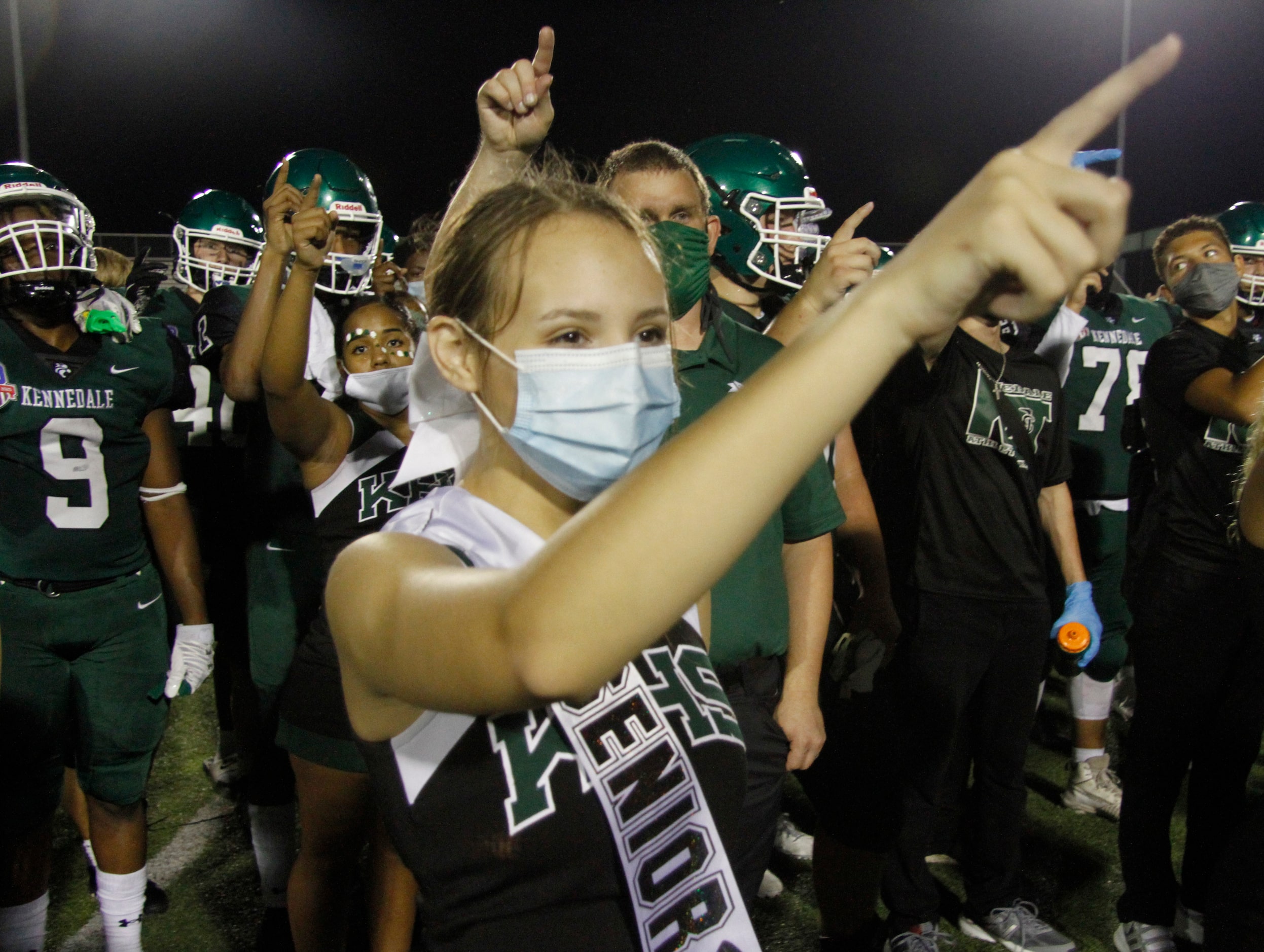 The two teams played their Class 4A football game at Wildcat Stadium on the campus of...