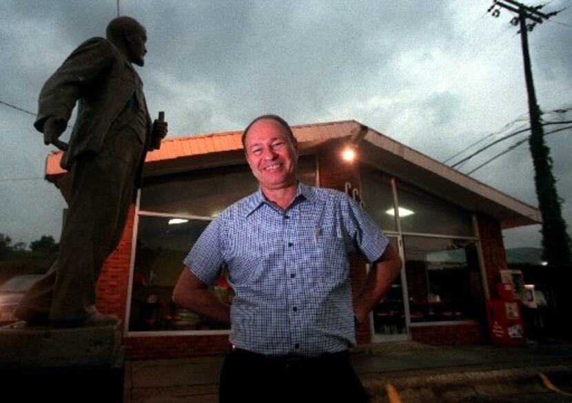 Harvey Gough at the original Goff's on Lovers Lane, which has been gone for more than a...