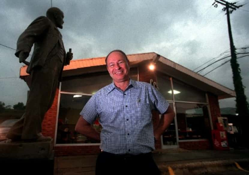 Harvey Gough at the original Goff's on Lovers Lane, which has been gone for more than a...