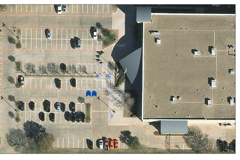 
Flower Mound Police Department recently added two designated parking spaces for online...