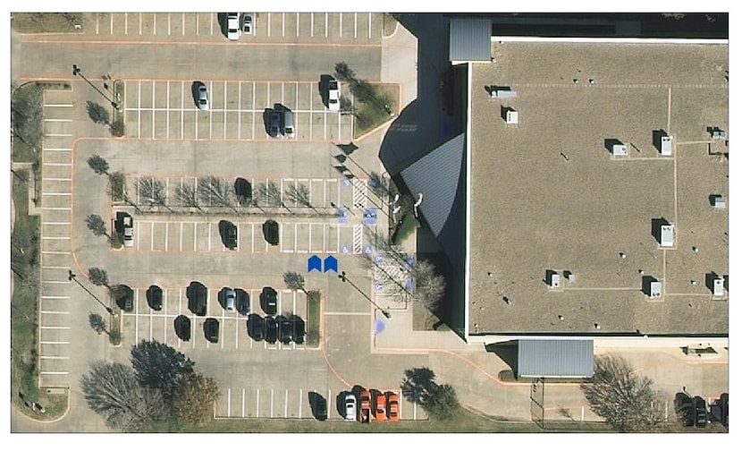 
Flower Mound Police Department recently added two designated parking spaces for online...