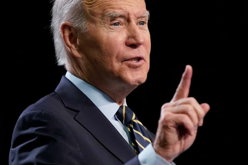 FILE - President Joe Biden speaks about his administration's plans to lower prescription...