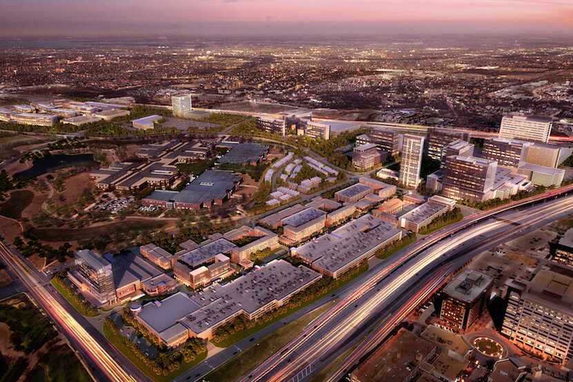  JP Morgan Chase will move almost 6,000 workers to the $2 billion Legacy West development in...