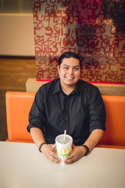 Joseph Pena, a 25-year-old virtual assistant from Houston, designed the winning burger of...