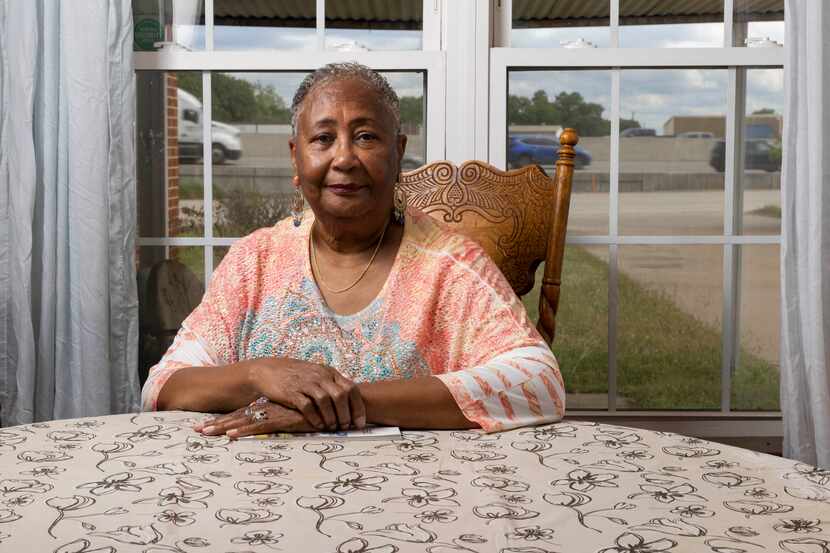 Dora Overton, a 78-year-old widow in Forest Hill, is battling TxDOT over its offer for her...