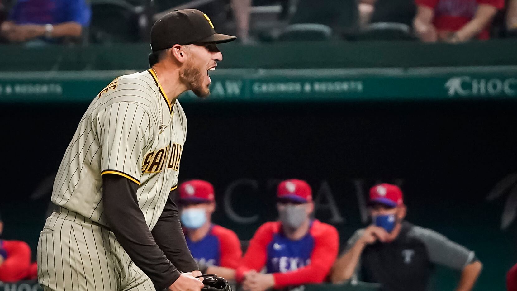 San Diego Padres RHP Joe Musgrove throws first no-hitter in franchise  history against Texas Rangers