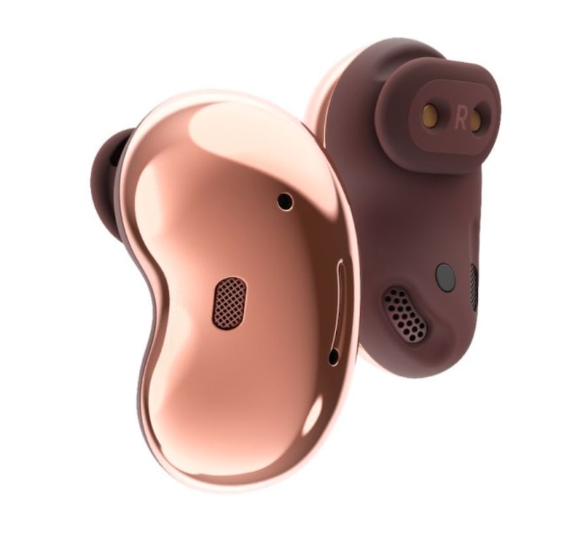 Samsung's Galaxy Buds Live have a unique bean shape.