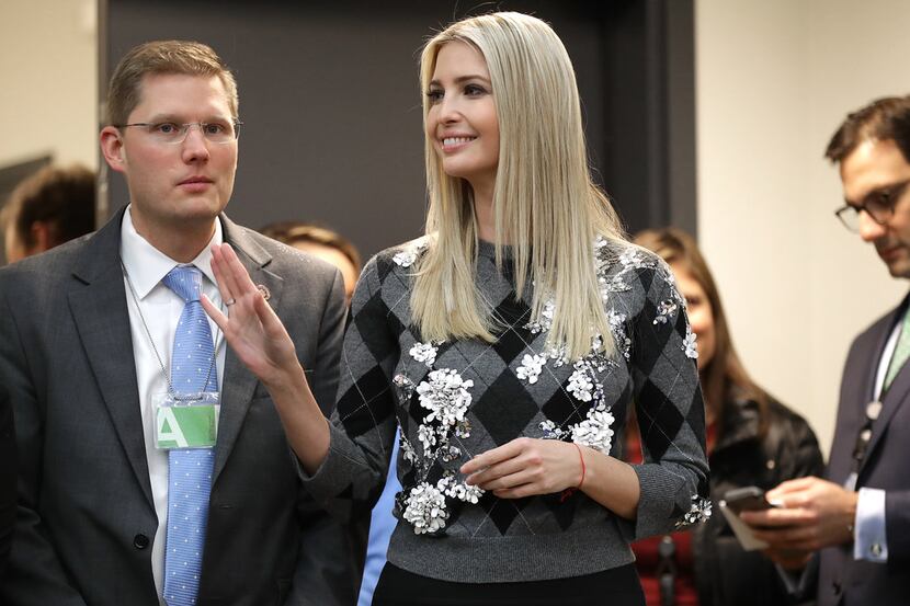 White House Senior Adviser Ivanka Trump attends the signing ceremony for the Agriculture...