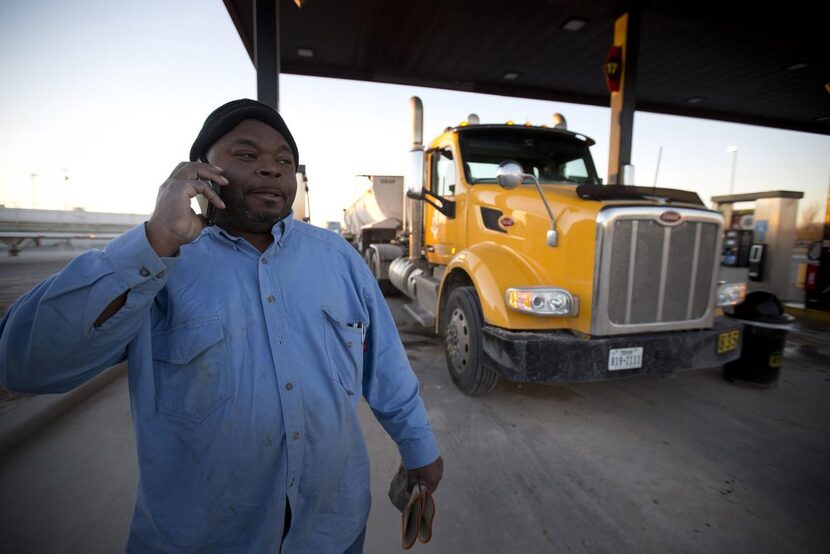 Danny Jones,  a truck driver from Fort Worth, was still finding work last month in Big Lake.