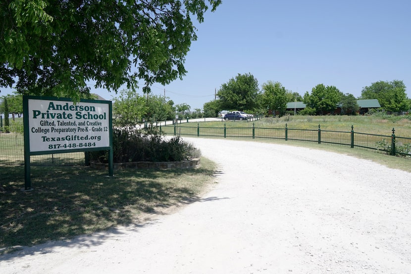 Anderson Private School in Fort Worth on May 17.