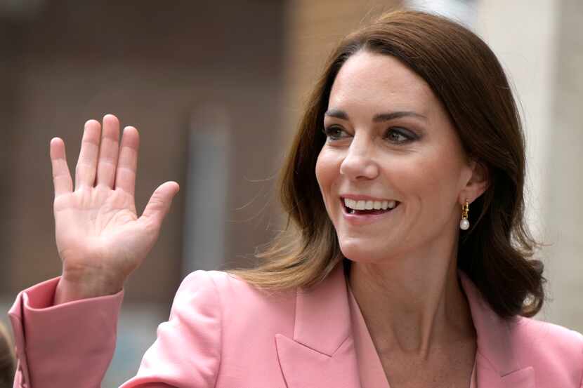 La princesa Catalina de Gales, Kate Middleton, visita el Museo de Londres, el 25 de mayo de...