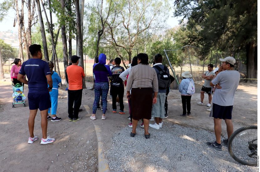 Localizan sin vida a joven desaparecida en Tlalnepantla. Usuarios del Deportivo Caracoles...