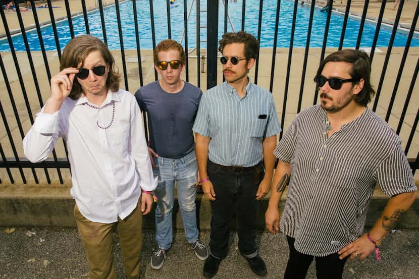 Parquet Courts during the Pitchfork Music Festival in Chicago, July 18, 2015. The musicians...