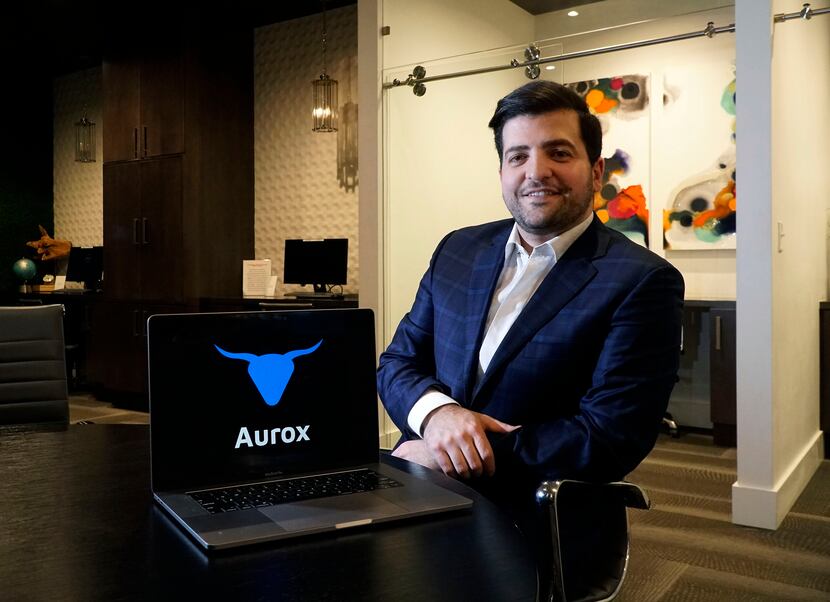 Aurox co-founder Giorgi Khazaradze said the company has received intense interest from...