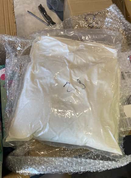 U.S. Customs and Border Protection seized 10 kilograms of ketamine at DFW Airport.