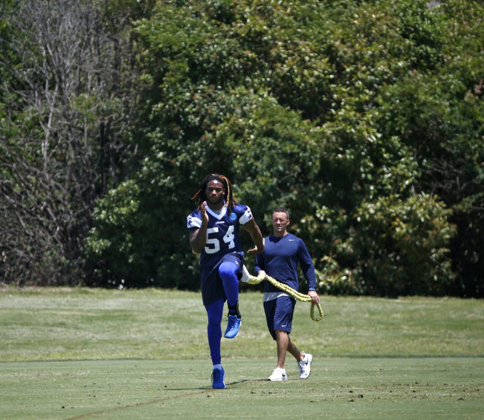 With knee injury behind him, Jaylon Smith anxious to play again