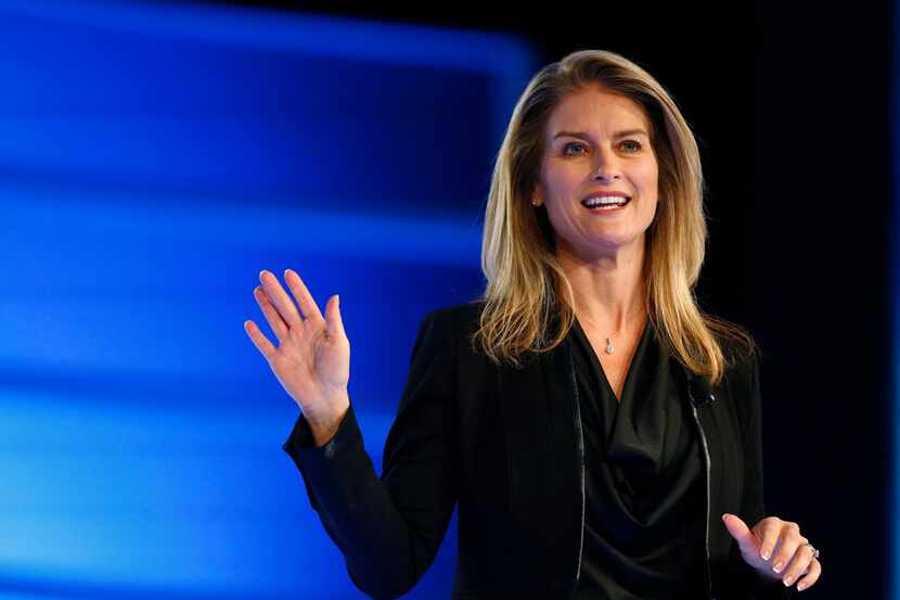 Melissa Arnoldi, president of technology and operations for AT&T, says the demand for tech...