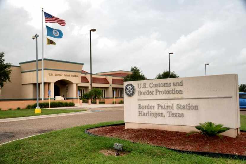 Estación de la patrulla fronteriza en Harlingen, Texas.