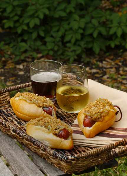 Chad Houser, executive chef at Cafe Momentum, created this sausage sandwich recipe...